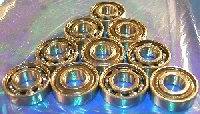10 Balls Bearings 6202Z 15x35x11 Single Shielded