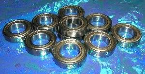 10 Bearing 6903ZZ 17x30x7 Shielded:vxb:Ball Bearing