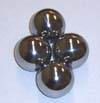 1 1/4 inch Diameter Chrome Steel Balls Bearings G24 Pack (4)