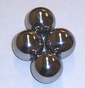 1 1/2" inch Diameter Chrome Steel Bearing Balls G24:Pack (4)