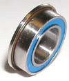 Flanged Sealed Balls Bearings FR6-2RS 3/8 x 7/8 x 9/32