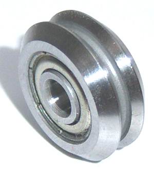 12mm V Groove Guide Bearings:Shielded