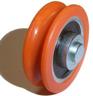 Nylon Window slide Bearing 6x28x14.5 wide 12