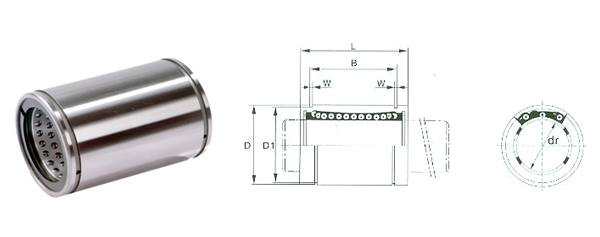12mm Linear Stroke Rotary Ball Busshings:vxb:Ball Bearing