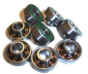 One Skateboard Extended Ceramic Bearings with Built-in Spacers