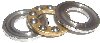 2 Thrust Balls Bearings 4x10x4