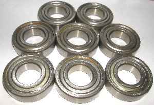 6205 ZZ Snowmobile Bearing Set of 8