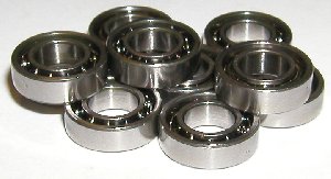 10 Bearings 3x6x2 Stainless:Open