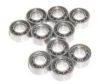 10 Balls Bearings 1.5x4x1.2 Stainless Steel Open