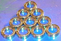 10 Balls Bearings 7x11 Shielded 7x11x3