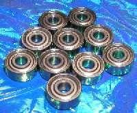 R3ZZ Balls Bearings 3/16 x 1/2 x 0.196 Shielded